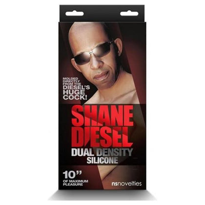 Shane Diesel Dual Density Realistic Silicone Dildo - Model SD-1001 - For Men - Intense Pleasure - Chocolate