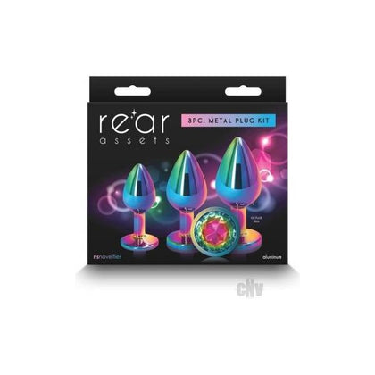 Introducing the Luxe Rainbow Rear Assets Trainer Kit: A Complete Set for Effortless Pleasure and Exploration - Adult Naughty Store