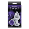 Rear Assets Rose Medium Purple: Elegant Aluminum Anal Toy for Sensual Pleasure (Model RA-4567) - Adult Naughty Store