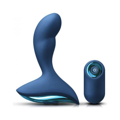 NS Novelties Renegade Mach 2 Blue Prostate Massager - Powerful Silicone Stimulator for Mind-Blowing Prostate Pleasure
