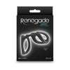 Renegade Boost Black Silicone Performance Cock Ring - RB-001 - Male - Enhances Pleasure - Black