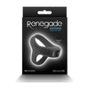 Renegade Emperor Black Vibrating Cock Ring - Model X1 - Male - Pleasure Enhancer - Black - Adult Naughty Store