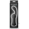 Renegade Curve Black Silicone Prostate Massager - Model RCB-10B - Male Pleasure Toy - Adult Naughty Store