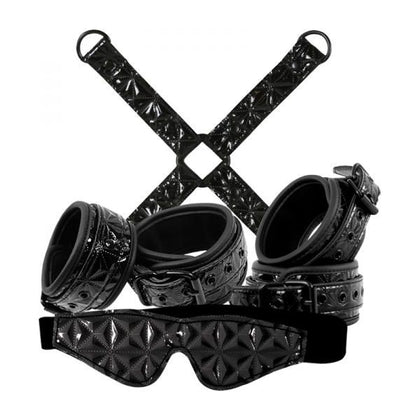 Sinful Bondage Kit Black: The Ultimate BDSM Experience for All Genders - Model SBK-01 - Adult Naughty Store