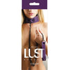 Lust Bondage Collar Purple - Sensual Elegance for Submissive Pleasures - Adult Naughty Store