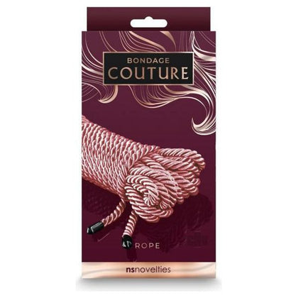 Bondage Couture Rope Rose Gold - Luxury Synthetic Rope for Sensual Pleasure - Model BC-RRG