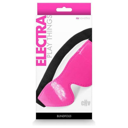 NS Novelties Electra Play Things Blindfold Pink - Sensual Neoprene-Lined Synthetic Blindfold for Enhanced Pleasure - Adult Naughty Store