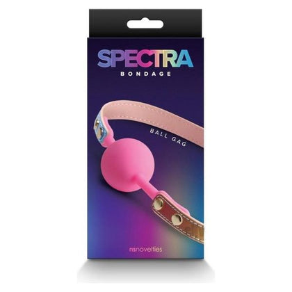 Spectra Bondage Ballgag Rainbow - Premium BDSM Ball Gag for Enhanced Pleasure and Play