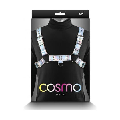 Cosmo Chest Harness - Dare SM/MD Rainbow - Unleash Your Style and Sensuality - Adult Naughty Store