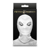 Fetish Fashion Eyes Hood in White: Fetish and Fashion Eyes Hood - FH032, Unisex Sensory Deprivation Mask, White