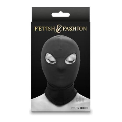 Fetish and Fashion Eyes Hood Black: Sensual Nylon Hood for Visual Stimulation (Model: FF-001, Unisex, Eyes-Only Exposure)