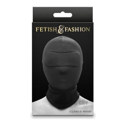 Fetish Fashion Closed Hood Black: Sensory Deprivation Head Cover for Heightened Sensual Play (Model HH-01, Unisex, Head, Black)