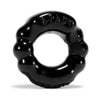 Oxballs Six Pack Cockring Black - The Ultimate Powerhouse Pleasure Enhancer - Adult Naughty Store