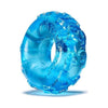 Oxballs Jelly Bean Cockring Ice Blue - Fun and Playful Pleasure Enhancer for Men - Adult Naughty Store