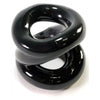 Atomic Jock Z-Balls Z-Shaped Ballstretcher Cockring - Model ZSBCR-001 - Male - Intense Pleasure - Black - Adult Naughty Store