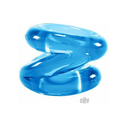 Oxballs Z Balls Z-Shaped Cockring Ballstretcher Ice Blue - Adult Naughty Store