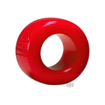 Atomic Jock Balls T Ball Stretcher Red - Premium Silicone Testicle Enhancer for Men's Intimate Pleasure