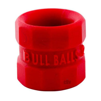Oxballs Bullballs 1 Small Red Silicone Ball Stretcher - Enhance Your Sensual Experience with this Innovative Male Genital Toy