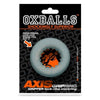 AXIS Rib Griphold Cockring - Clear Ice - Enhance Pleasure and Performance - Adult Naughty Store