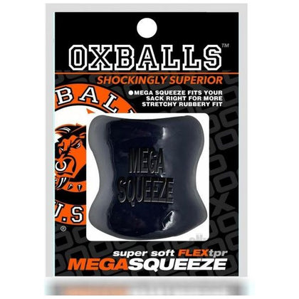 Mega Squeeze Ergofit Ballstretcher Black - Intensify Your Pleasure with this Premium Male Sex Toy - Adult Naughty Store