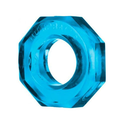Humpballs Ice Blue Cock Ring - Durable and Comfortable Thermoplastic Rubber TPR Male Enhancement Toy for Enhanced Pleasure