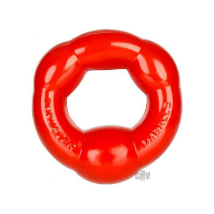 Oxballs Thruster Cockring Red - Enhance Pleasure and Performance