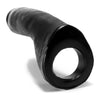 Introducing the Penetrator Double Black Strapless Dildo 7 inches - The Ultimate Pleasure for All Genders and Sensations - Adult Naughty Store