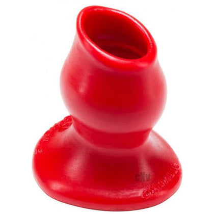 Oxballs Pig-Hole 1 Small Red Hollow Butt Plug - Ultimate Pleasure for Men