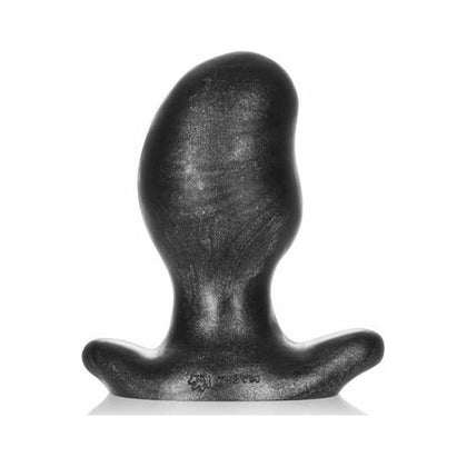 OXBALLS Ergo Xlarge Silicone Butt Plug for Men, Prostate Stimulation, Smoke Grey