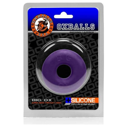 Big Ox Cockring Eggplant Ice - The Ultimate Pleasure Enhancer for Endless Intimacy