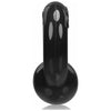 Oxballs Gauge Cock Ring Black: The Ultimate Super Flex TPR Cock Ring for Intense Pleasure and Enhanced Performance - Adult Naughty Store