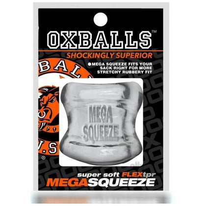 MEGA SQUEEZE Ergofit Ballstretcher Clear - Enhance Pleasure and Intensify Sensations for Men - Adult Naughty Store