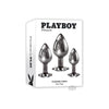 Pleasure 3 Ways Black Metal Anal Training Kit - Model PB-001 - Unisex Pleasure - Adult Naughty Store