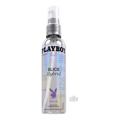 Pb Slick Hybrid 4oz Personal Lubricant for Intimate Pleasure - Enhances Comfort and Moisturizes - Compatible with Latex and Polyisoprene Condoms - Not for Use with Polyurethane Condoms - Adult Naughty Store