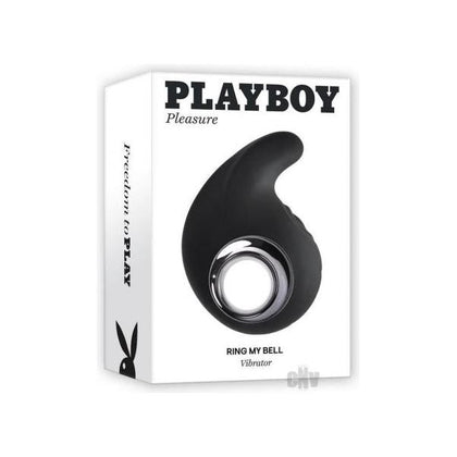 SensaToys Pb Ring My Bell Black - The Ultimate Dual Stimulation Silicone Ring for Powerful Pleasure