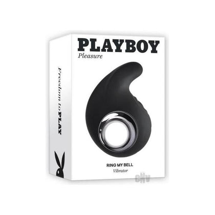 SensaToys Pb Ring My Bell Black - The Ultimate Dual Stimulation Silicone Ring for Powerful Pleasure - Adult Naughty Store