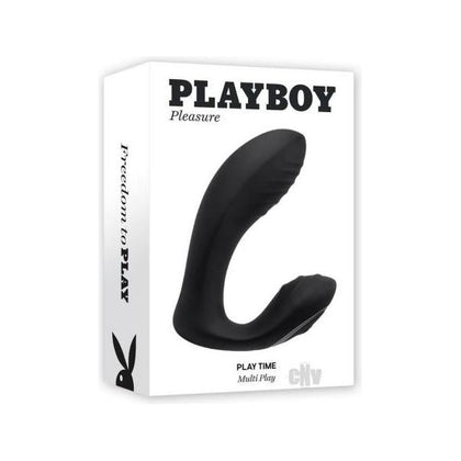 Introducing the PB Play Time Black Flexible Vibrating G-Spot/P-Spot Stimulator for Multi-Erogenous Zone Stimulation in Men and Women