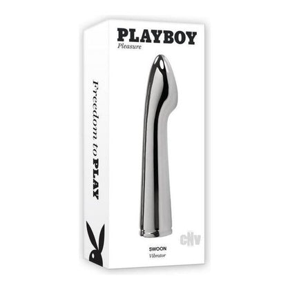 Swoon Silver Metal Vibrator Pb- Model PB-SSV001 - Unisex Anal and Vaginal Pleasure Toy