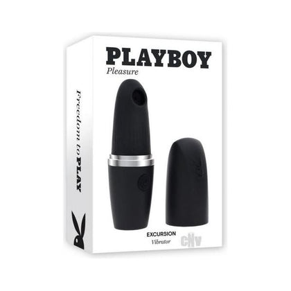 Pb Excursion Black Clitoral Suction and Vibration Toy - Model Number: Freedom to Play - Female - Black