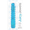 Juicy Jewels Aqua Crystal Vibrator - Model JJ-1001 - Waterproof Blue - For Unforgettable Pleasure - Adult Naughty Store