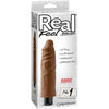 Realistic Pleasure: Real Feel Lifelike Toyz No. 1 Brown Vibrator for Sensual Delights - Adult Naughty Store