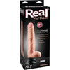 Real Pleasure Deluxe No 7 Wallbanger Vibrating Dildo Waterproof - Beige - Adult Naughty Store