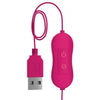 OMG! BULLETS USB Powered Bullet Vibrator - Fuchsia - The Ultimate Pleasure Experience - Adult Naughty Store