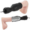 Fetish Fantasy Vibrating Head Teazer Masturbator - Intense Pleasure for Men - Model X123 - Black - Adult Naughty Store