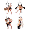 Fetish Fantasy Spinning Fantasy Swing Black - The Ultimate Pleasure Machine for Unparalleled Intimacy