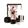 Fetish Fantasy Chains of Love Bondage Kit - Beginner's Restraint Set for Couples - Model: CHN-101 - Unisex - Explore Control and Pleasure - Black - Adult Naughty Store