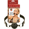 Fetish Fantasy Breathable Ball Gag - Deluxe Bondage Toy for Submissive Pleasure - Model BGS-2000 - Unisex - Enhanced Comfort - Black - Adult Naughty Store