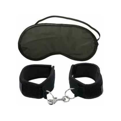 Fetish Fantasy First Timers Adjustable Cuffs - Beginner's Bondage Restraints for Both Men and Women - Black - Adult Naughty Store