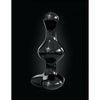 Icicles No 74 Black Glass Massager - Luxurious Hand-Crafted Pleasure Wand for Sensual Stimulation - Adult Naughty Store