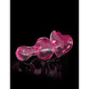 Icicles No 75 Pink Glass Massager - Luxurious Handcrafted Hypoallergenic Pleasure Wand for Women - Adult Naughty Store